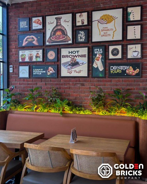 Brick Cladding Interior Feature Wall — Golden Bricks Co.